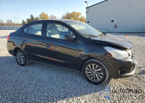 2019 Mitsubishi Mirage G4 Es z USA, uszkodzony, nr VIN ML32F3FJ2KHF15147
